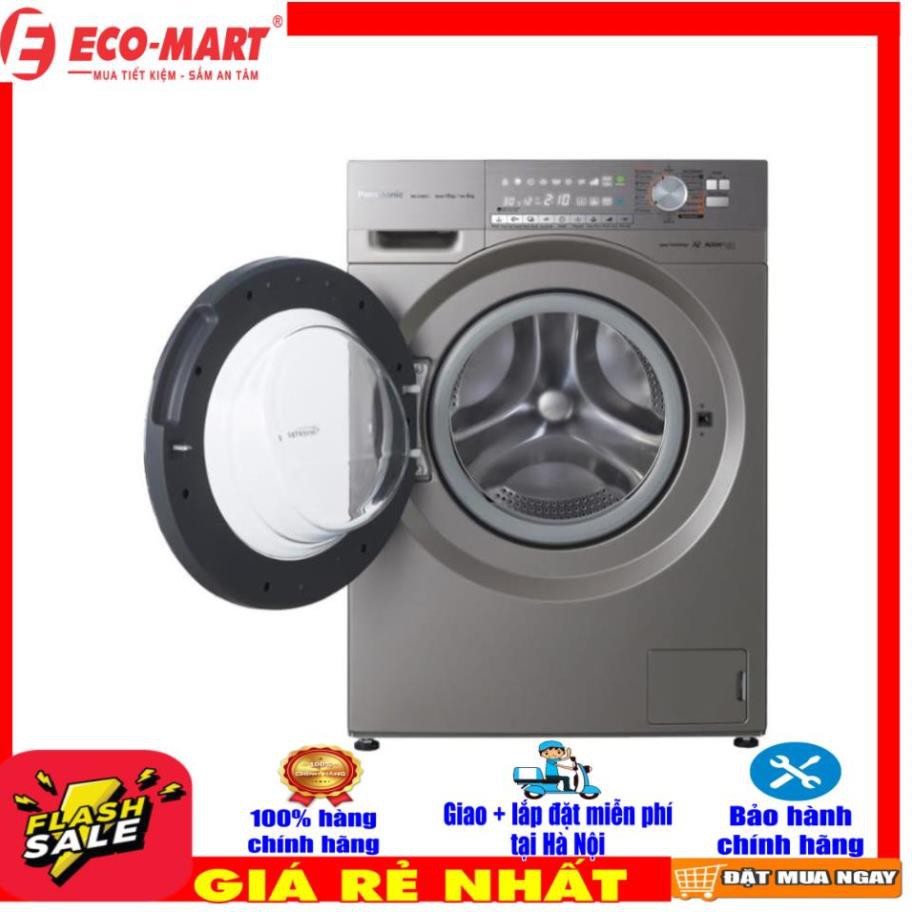 NA-S106X1LV2 Máy giặt Panasonic cửa ngang 10 kg giặt 6 kg sấy( bạc) NA-S106X1LV2 Miễn phí giao+Lắp đặt tại Hà Nội-đi tỉn