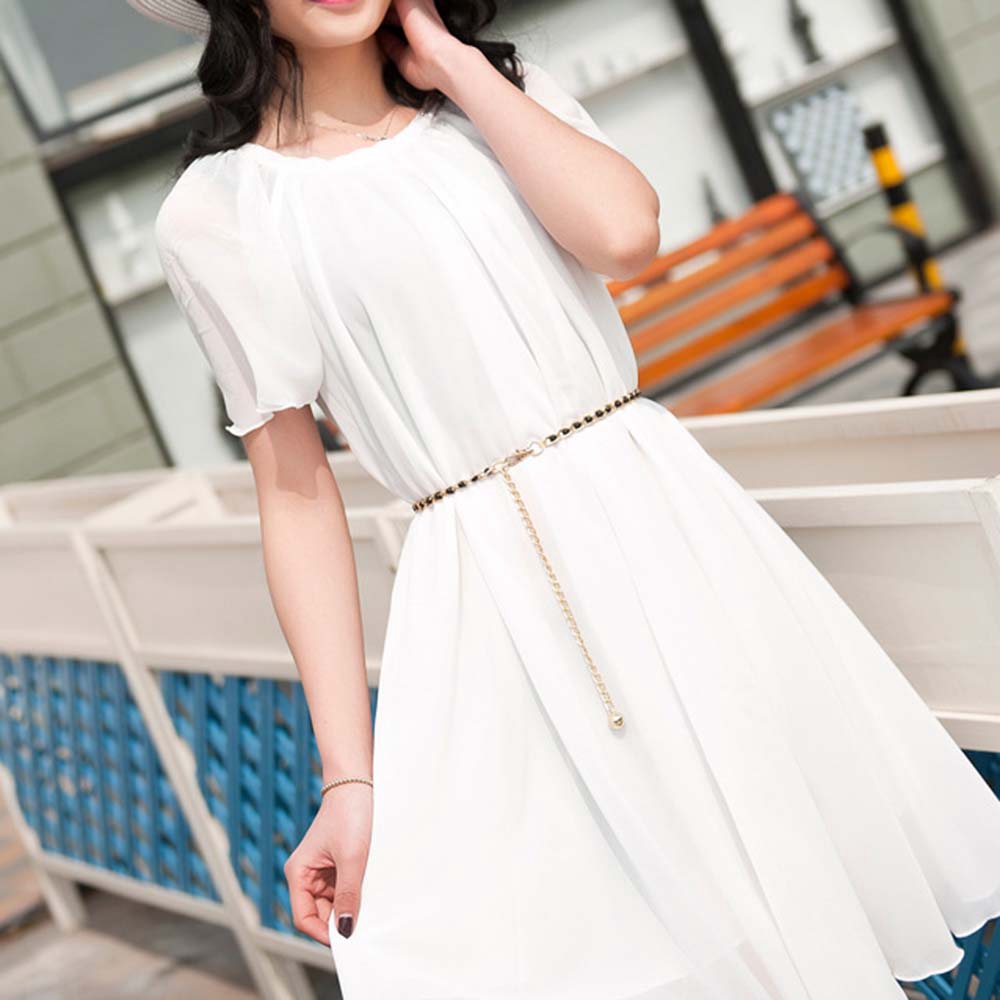 Thắt lưng dây đính hạt cho nữ