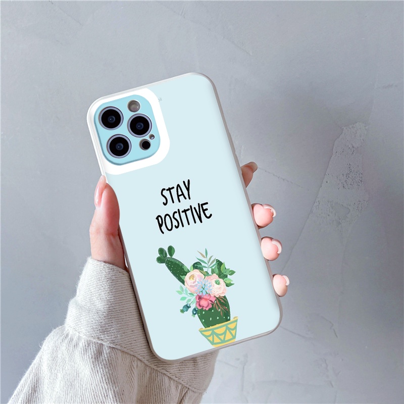 Ốp lưng iphone Smile, Stay nhẹ nhàng đẹp chống sốc ốp iphone bảo vệ camera 13promax/11pro/6/7/8/se2020/x/xr/xsmax