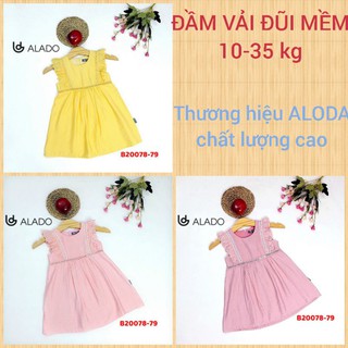 ĐẦM VÁY VẢI ĐŨI MỀM BÉ GÁI HAIVANCO DÁNG XÒE ĐẸP XINH MỀM MẠI THOÁNG MÁT cho bé từ 10 đến 35 kg ĐI HỌC ĐI CHƠI ĐỀU ĐẸP