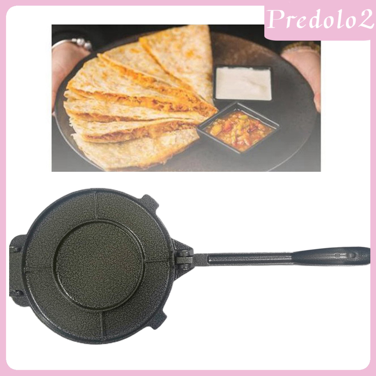 Chảo gang thép 6.5inch chuyên dụng để làm bánh tortilla