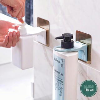 Giá đỡ cổ chai thông minh - Treo dầu gôi, sữa tắm, nước rửa bát - Gọn gàng, sạch sẽ