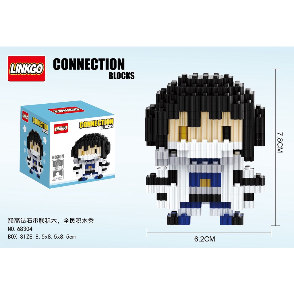 Khối Đồ Chơi Lắp Ráp Nhân Vật Hoạt Hình Demon Slayer