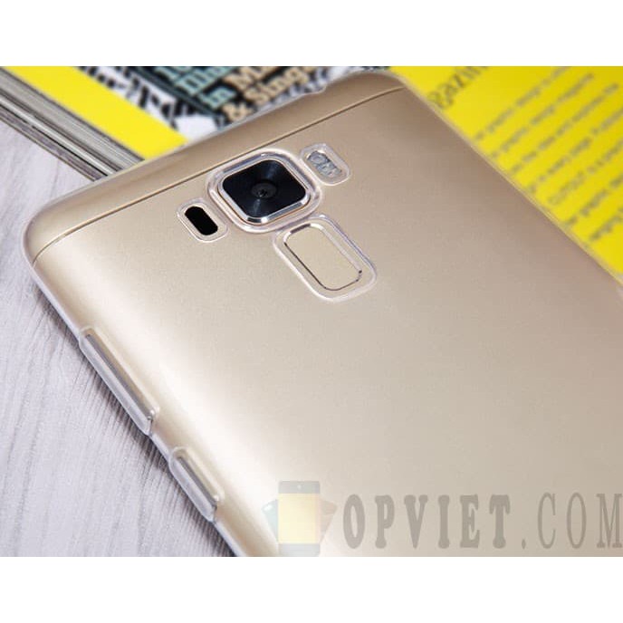 Bộ 3 ốp dẻo trong cao cấp Asus ZenFone 3 Lazer - ZC551KL