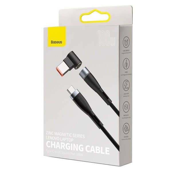 Cáp sạc nam châm Baseus 100W từ tính cho Laptop