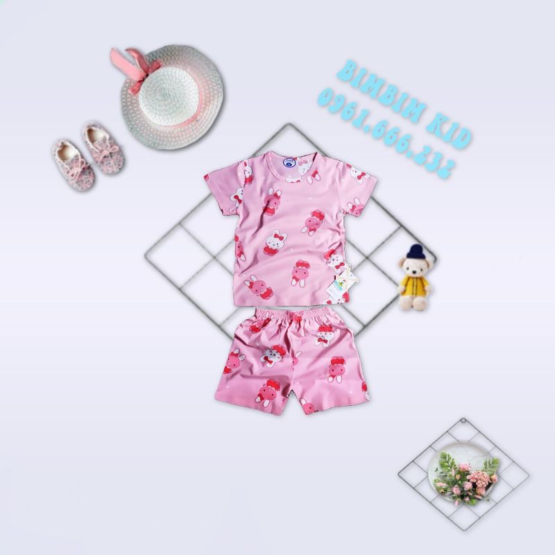 Bộ phông cute cho bé gái 1 - 5 tuổi TT04826 (hàng quảng châu)