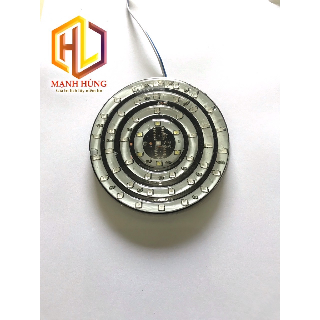 Đèn led xoay 8cm 12V các loại ô tô xe máy