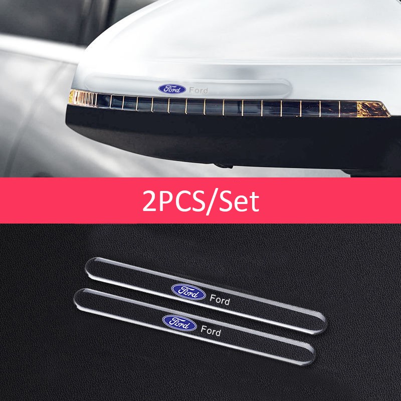 Bộ 4/8 miếng dán trong suốt bảo vệ tay nắm cửa xe hơi Ford Ranger Fiesta Ranger T6 / T7 / T8 Focus