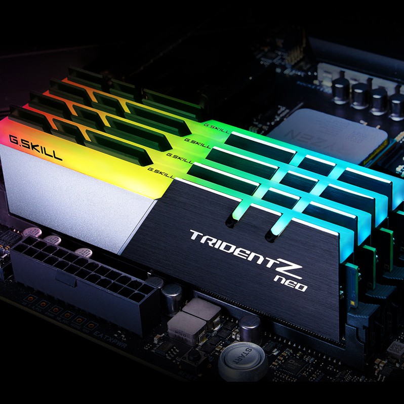 RAM Máy Tính G.SKILL TRIDENT Z RGB 16GB 3000MHZ DDR4 [8GB*2] F4-3000C16D-16GTZRB [Chính Hãng]