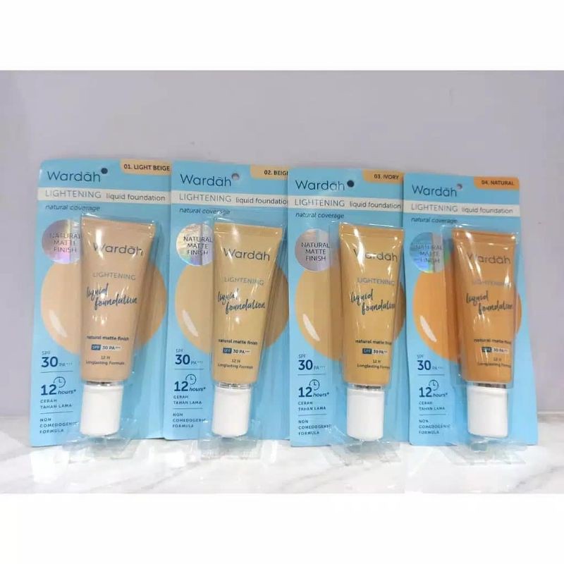 (Hàng Mới Về) Kem Nền Dạng Lỏng Làm Sáng Da Wardah 25ml | BigBuy360 - bigbuy360.vn