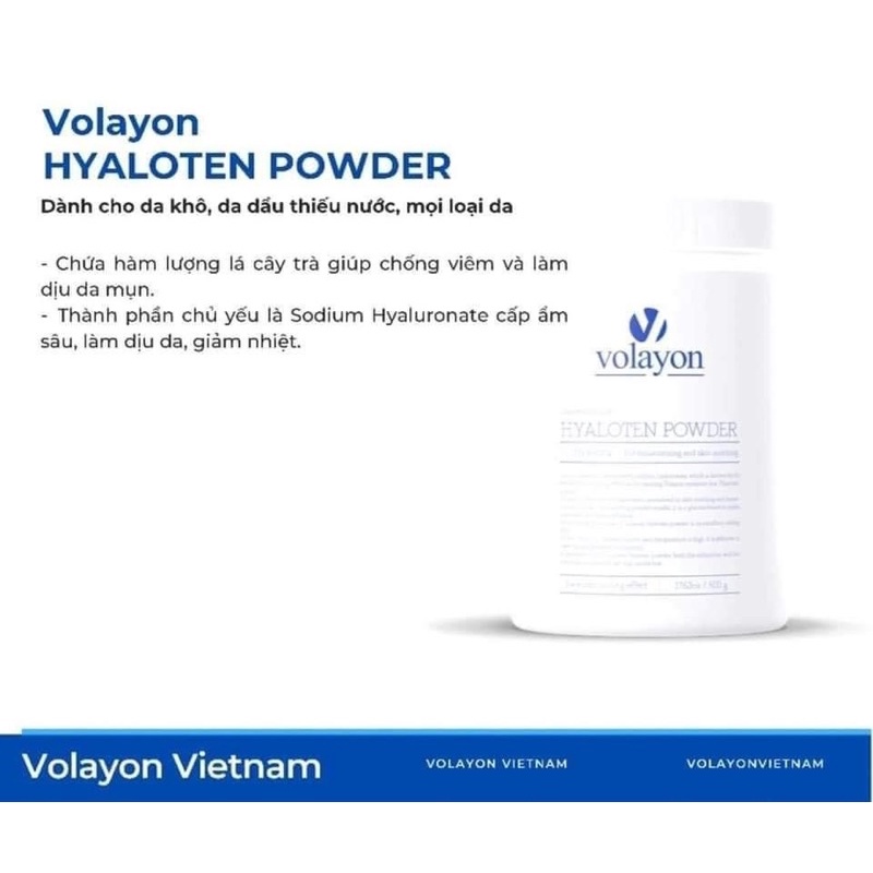 Mặt Nạ bột Volayon Hàn Quốc 50g/100g/500g