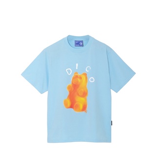 Dico gummy t-shirt - blue pastel