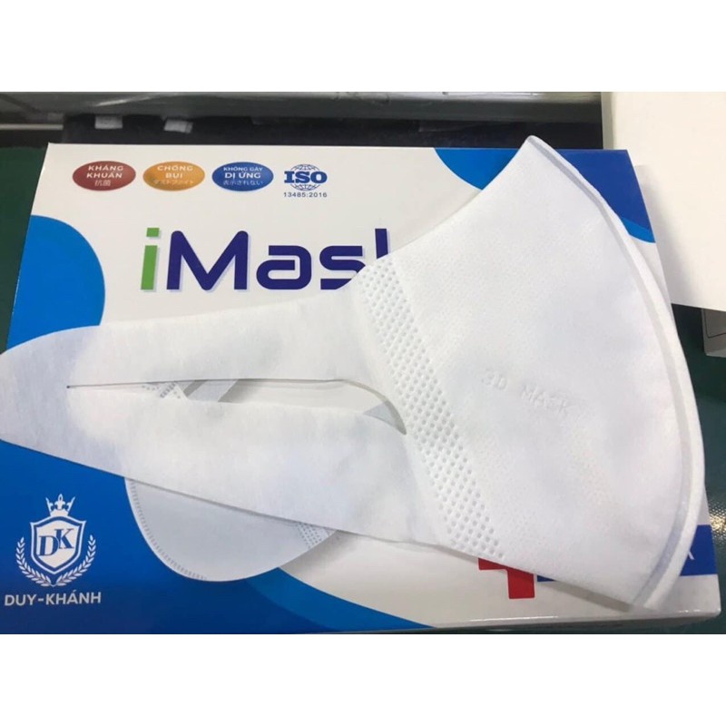 [Mã SKAMCLU7 giảm 10% tối đa 50K đơn 0Đ] KHẨU TRANG 3D THƯƠNG HIỆU 1 hộp 50c | BigBuy360 - bigbuy360.vn