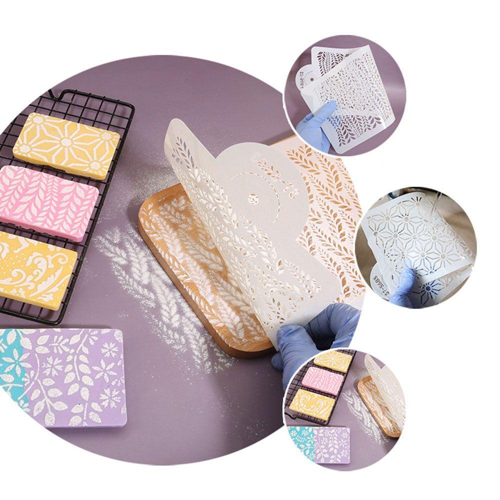 Khuôn Trang Trí Bánh Cưới Thiết Kế Ren Lưới Độc Đáo