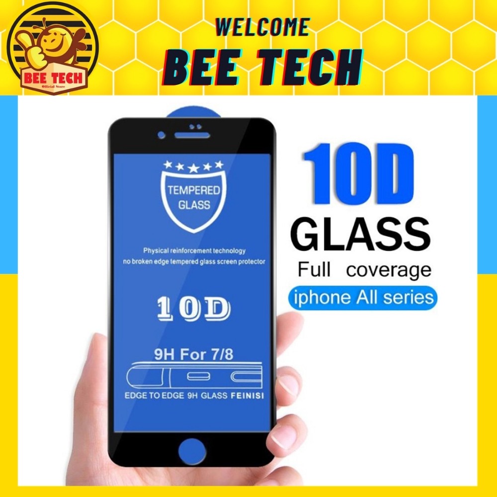 Cường lực iPhone 10D - BT13, Kính bảo vệ full màn hình - Beetech