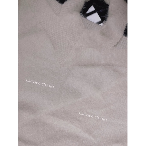 Áo len lông cut out cực sang chảnh