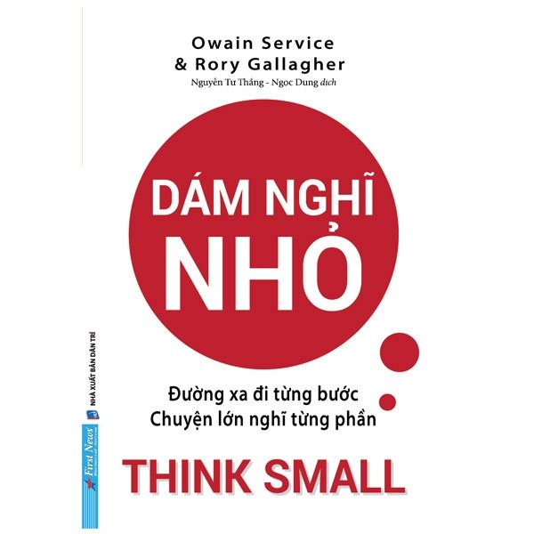 Sách - Dám Nghĩ Nhỏ - 8935086855799