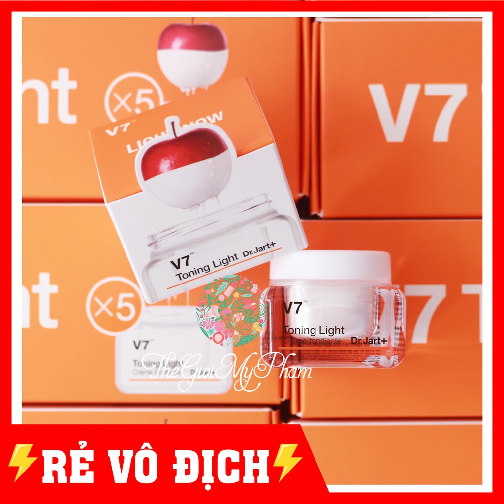 Kem Dưỡng Trắng Dr.Jart+ V7 Toning Light 15ml Mini Size