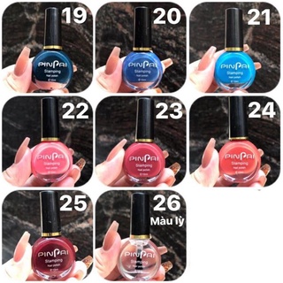 Sơn in Pinpai Từ 19 đến 26( dùng cho bảng in - cần kết hợp thêm con dấu )