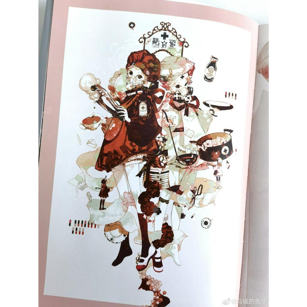 Artbook Trắc Bạch Sơ