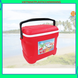 Phích giữ nhiệt Phích đựng đá vuông 3935 giữ nhiệt 7L Việt Nhật Plastic Thùng Đựng Đá - Phích đá vuông