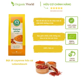 Bột ớt cayenne hữu cơ Lebensbaum 50g