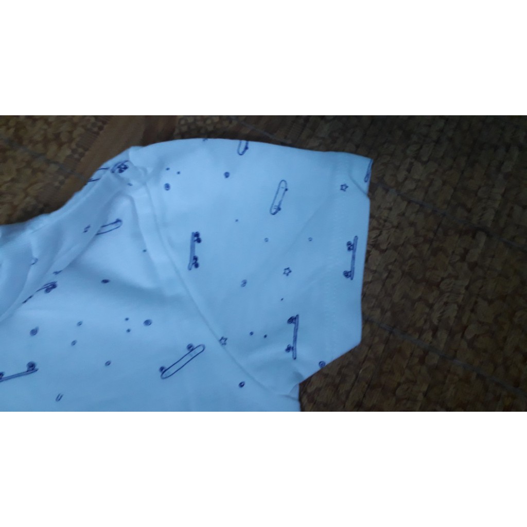 váy trắng trẻ em cho bé gái hàng xuất dư cotton mùa hè