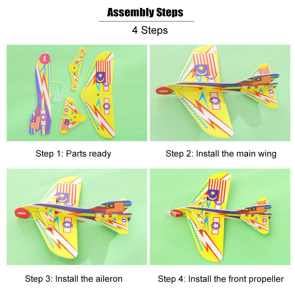 Set 5 Máy Bay Xốp Đồ Chơi Cho Bé