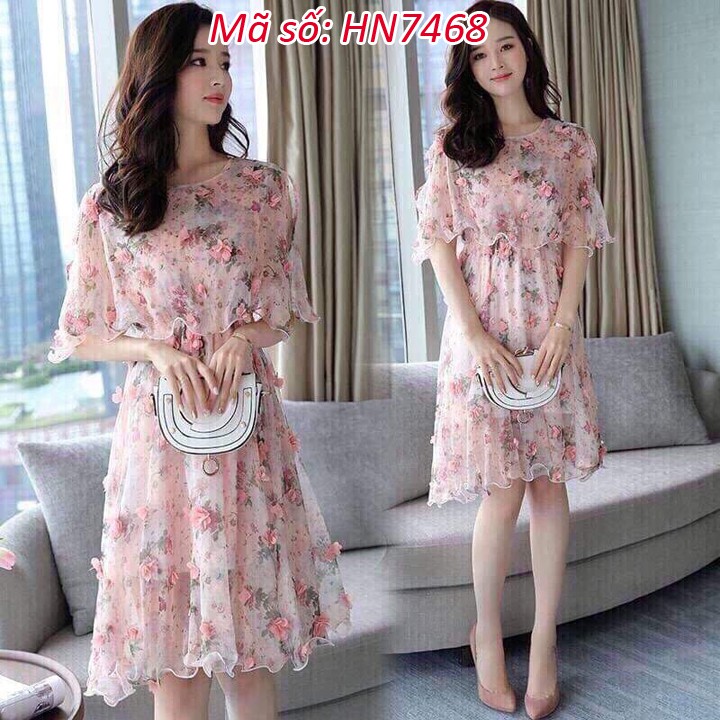 👉 nhận order tìm tất cả nguồn hàng quảng châu full big size có thể đến 6XL 7XL +++... #HN7468 ĐẦM XÒE TIỂU THƯ TAY BÈO