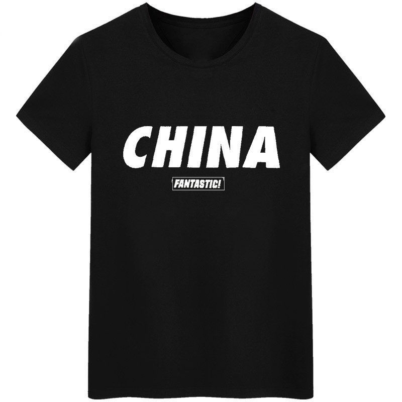 Áo thun tay ngắn cổ tròn plus size phong cách Hàn Quốc thời trang mùa hè cho nam