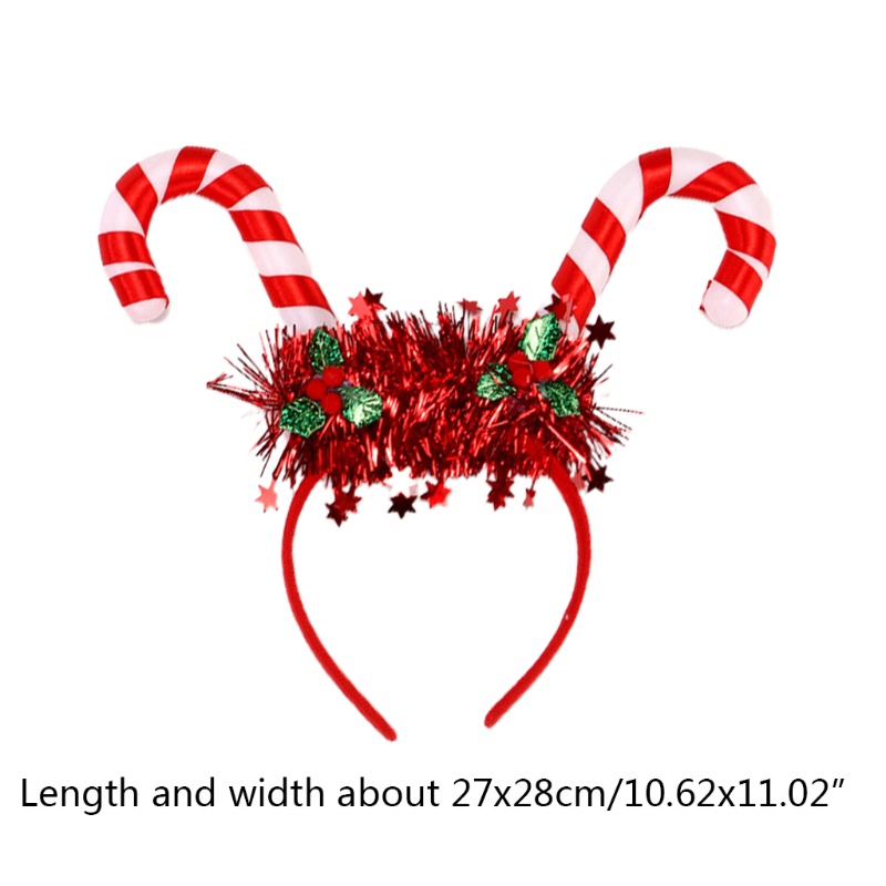 Cài Tóc Phong Cách Giáng Sinh Có Đèn Led Độc Đáo