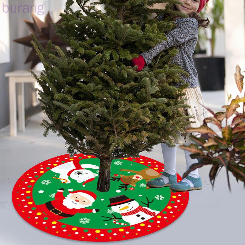 Thảm Trải Sàn Phong Cách Giáng Sinh 90cm
