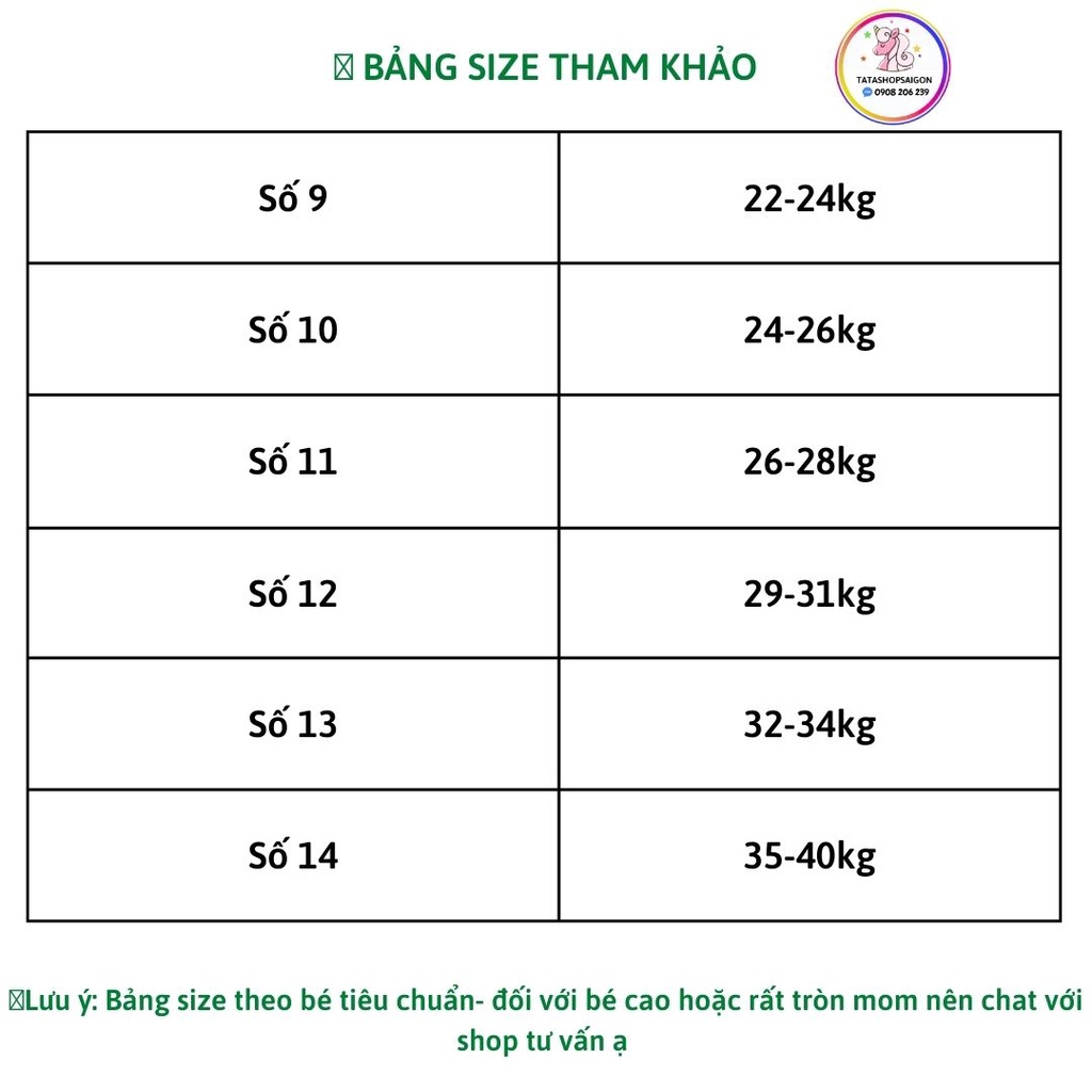 BỘ BÉ TRAI SIZE ĐẠI 18 40KG CHẤT COTTON