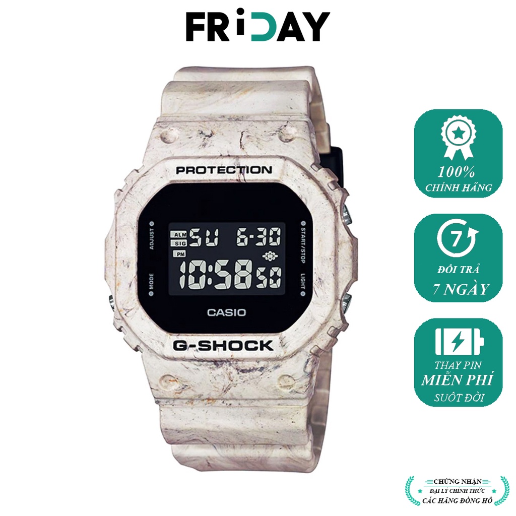 Đồng hồ G-shock DW-5600WM-5DR dây cao su, chính hãng, giá rẻ