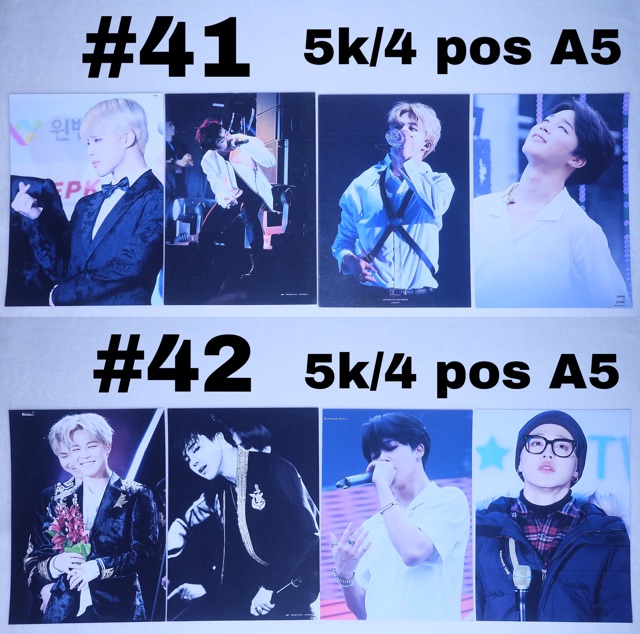 (Có sẵn) Sale poster A5 Jimin BTS 3 | BigBuy360 - bigbuy360.vn