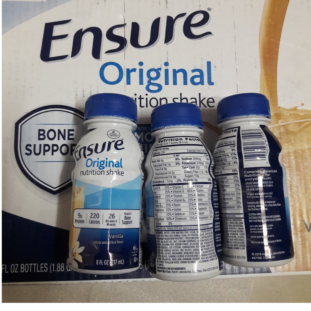 ensure nước mỹ Hương Vani