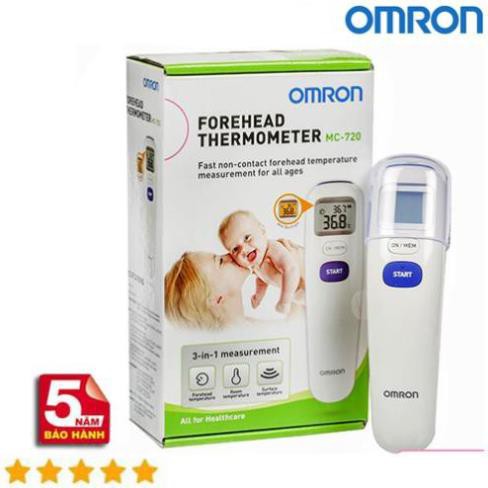 Nhiệt kế đo trán MC-720 [Đo Nhanh 3 trong 1] Đo Trán, Đo Nhiệt Độ Phòng, Đo Bề Mặt | Hàng Chính Hãng