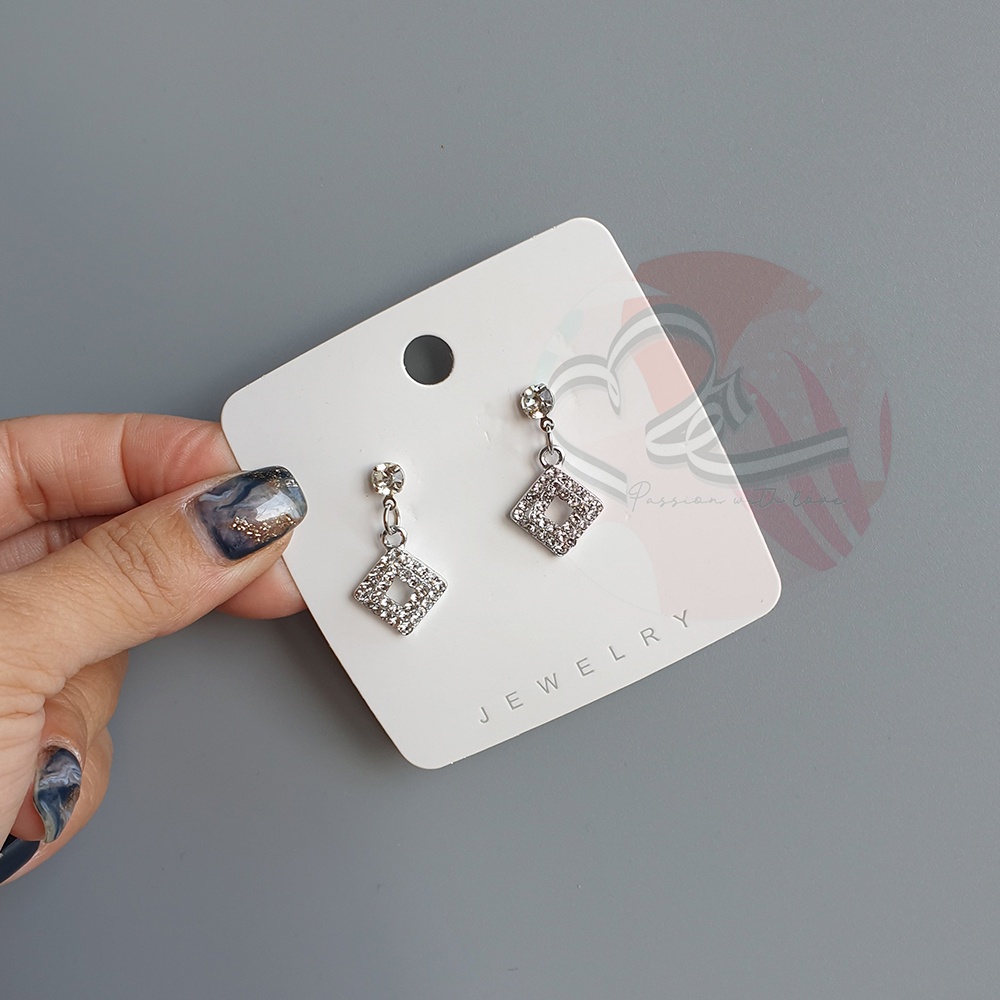 Bộ sưu tập bông tai mạ bạc Ý xuất khẩu Mỹ số 2