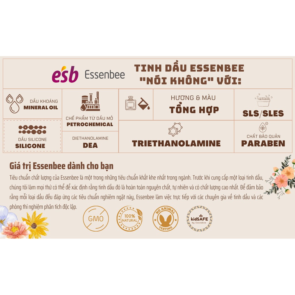 Tinh dầu Hoa Lài – Essenbee – 20ml