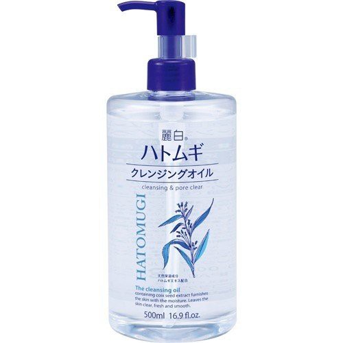 Tẩy trang ý dĩ Hatomugi The Cleansing Oil Nhật Bản 500ml