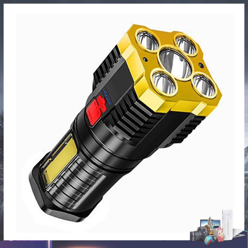 Đèn Pin Cắm Trại Siêu Sáng 500LM COB Tiện Dụng