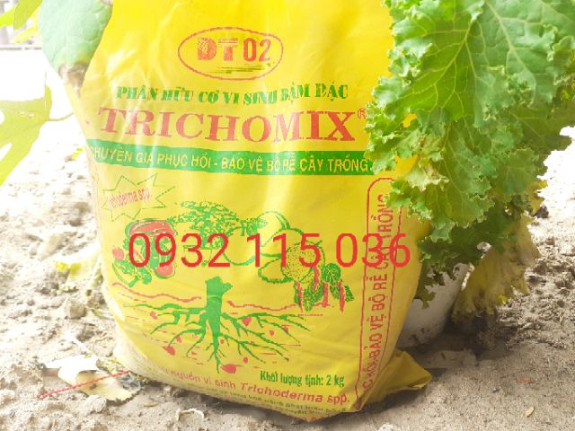 [ĐIỀN TRANG ] trichomix phân hữu cơ vi sinh đậm đặc 2kg