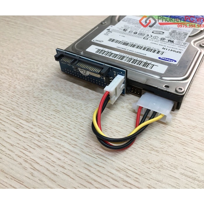 Adapter chuyển đổi IDE (ATA) 3.5 to SATA - Card chuyển đổi ổ cứng HDD CD DVD ROM chuẩn IDE (ATA/PATA) 3.5 inch sang SATA