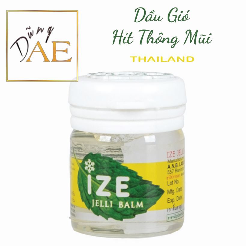 Dầu Gió Hít Thông Mũi Bạc Hà Ize Jelli Balm Thái Lan 7G