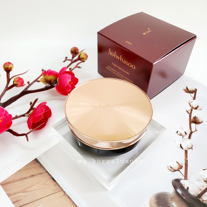 Phấn nước thông đỏ Sulwhasoo Timetreasure Radiance Serum Cushion (21N/23N)