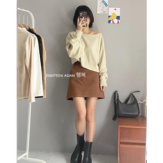 ÁO LEN TRỄ VAI (HÀNG SẴN/ẢNH THẬT/18AGAIN)