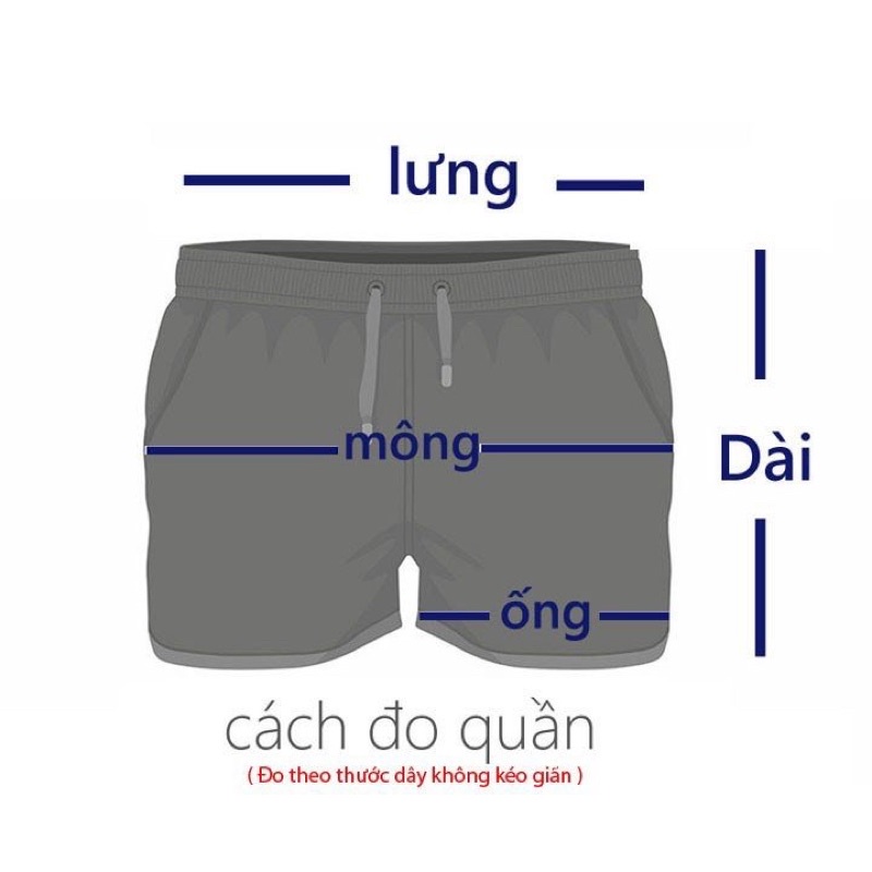Quần lót nam boxer thun lạnh từ 50kg đến 75kg - QLN31