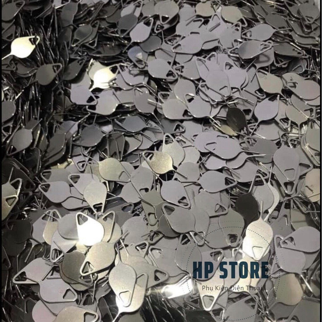 QUE CHỌC SIM INOX- ĐỒ MỞ KHAY SIM - HP STORE