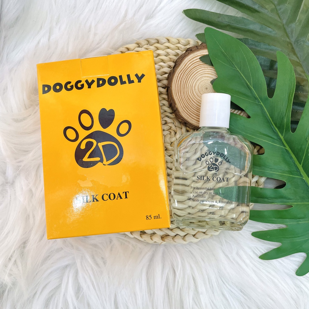 Doggy Dolly Silk Coat Dầu thơm dưỡng lông cho chó mèo