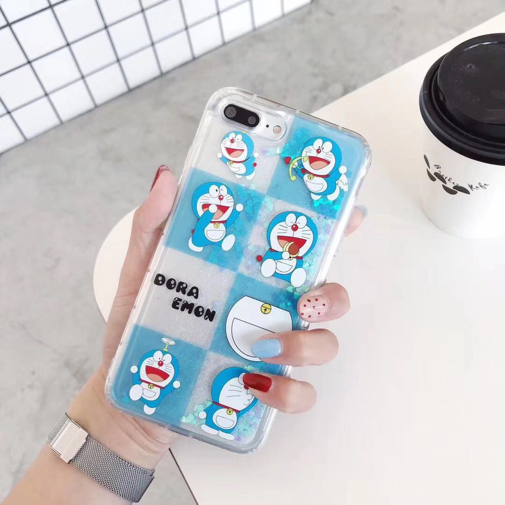 Iphone6 6plus iphone7&i8 7plus&8plus Dễ thương Doraemon Dreams Điện thoại di động Vỏ chống vỡ